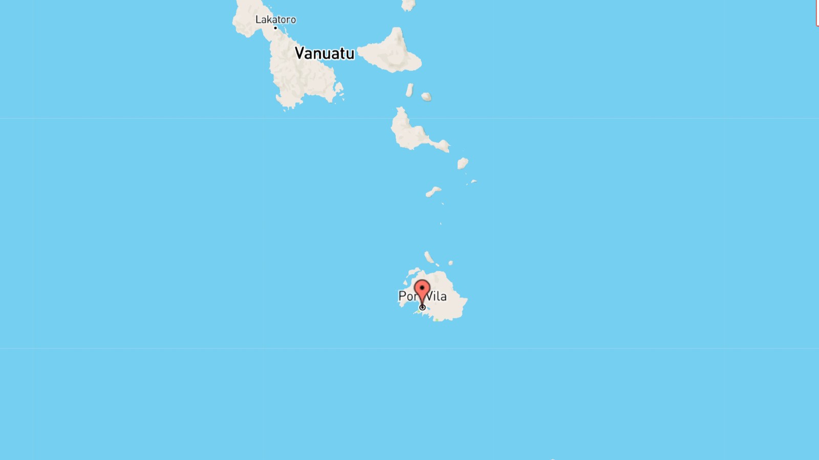 Mappa Vanuatu cartina geografica